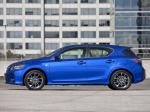 Lexus CT200h F-Sport 2011 года (US)